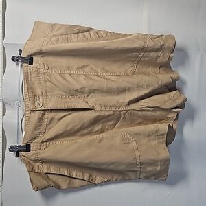 Social Standard by Santuary "Fortune Tencel" Tan Shorts Sz XXL